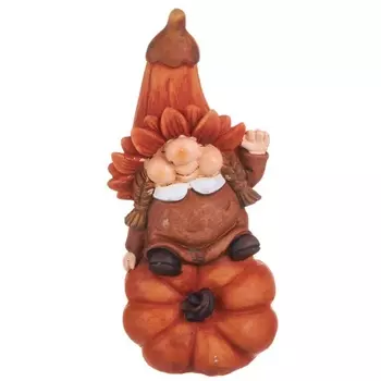 Статуэтка 24 см Andrea Fontebasso Гном с тыквой
