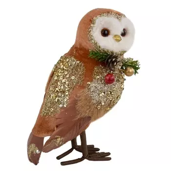 Статуэтка Азалия Сова коричневый