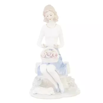 Статуэтка Девушка с цветочной корзиной Royal Classics