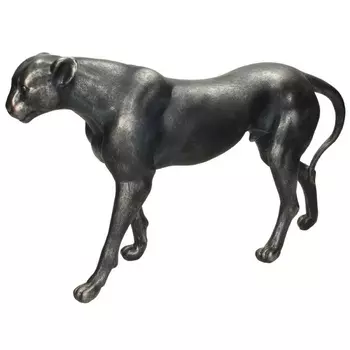 Статуэтка Kersten BV Royal Animals Leopard L чёрный