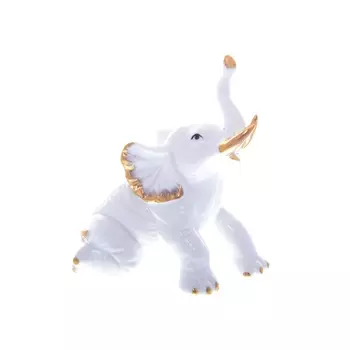 Статуэтка Слон Royal Classics белый и золото