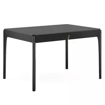 Стол обеденный 85 х 120 см Latitude Aska чёрный