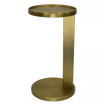 Столик кофейный aas, D30 см, античная латунь