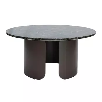 Столик кофейный inger, D80 см, коричневый