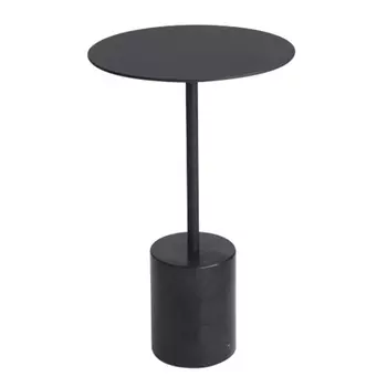 Столик журнальный asgard, D32 см, черный