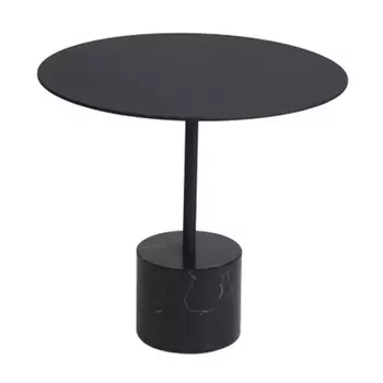 Столик журнальный asgard, D44 см, черный