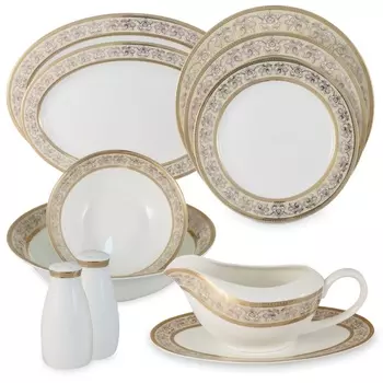 Столовый сервиз Anna Lafarg Emily Престиж 50 предметов