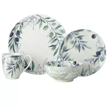 Столовый сервиз Casa Domani Оливковая роща 16 предметов