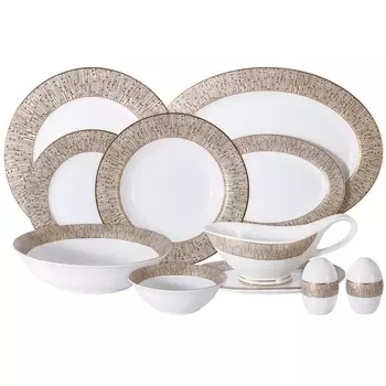 Столовый сервиз на 12 персон Midori Луксор 50 предметов