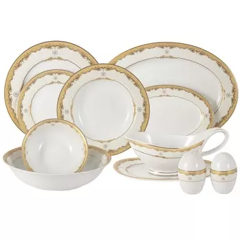 Столовый сервиз на 6 персон Midori Корона 27 предметов