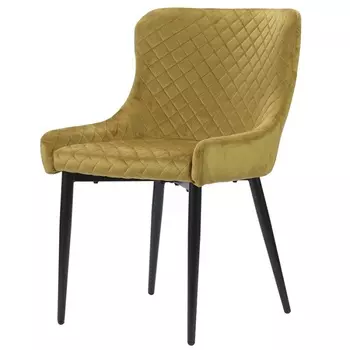 Стул Berg Calvin жёлтый