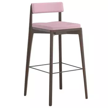 Стул барный Latitude Aska венге-розовый