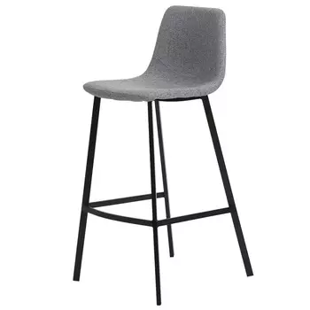 Стул барный Berg Hugh серый