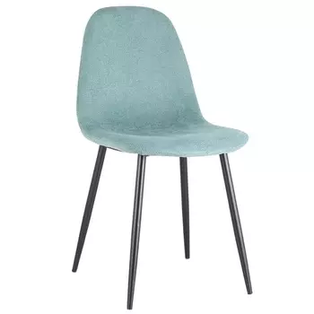 Стул Bergenson Bjorn Breeze светло-бирюзовый шенилл