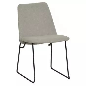 Стул Bergenson Bjorn Niels рогожка светло-серый