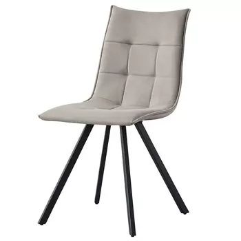 Стул Bergenson Bjorn Tristan серый велюр