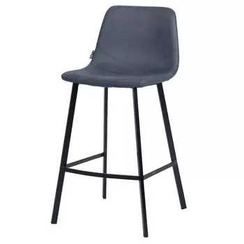 Стул полубарный Berg Hugh тёмно-серый