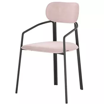 Стул Latitude Ror Round чёрный-розовый