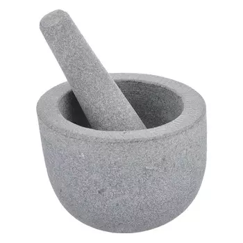 Ступка с пестиком гранитная Kesper серая