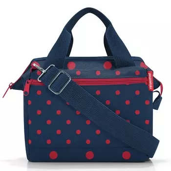 Сумка Reisenthel Allrounder Cross mixed dots red