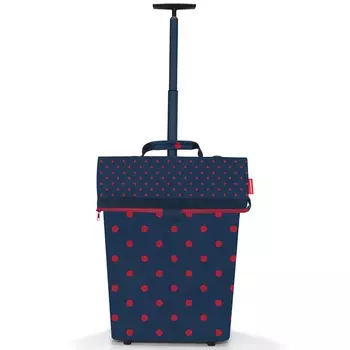 Сумка-тележка Reisenthel Trolley M frame mixed dots red