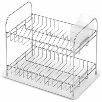 Сушилка для посуды и приборов 2 яруса настольная Tekno-tel