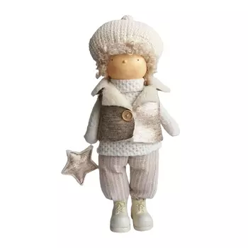 Сувенир 38 см Мальчик Азалия шампань