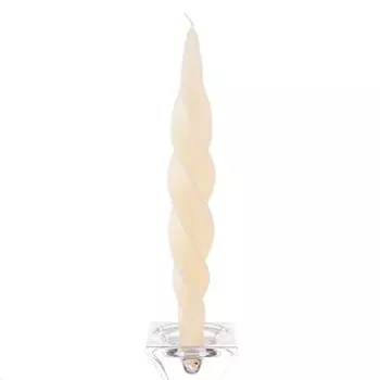 Свеча 31 см Adpal Mozart лакированный кремовый