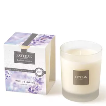 Свеча ароматическая 170 г Esteban Лавандовая вуаль