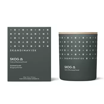 Свеча ароматическая 200 г Skandinavisk Skog