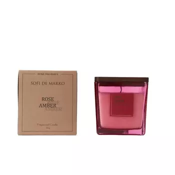 Свеча ароматическая 220 г Sofi de Marko Rose Amber
