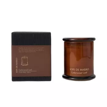 Свеча ароматическая 250 гр Sofi De Marko Classic Cedarwood Leaf