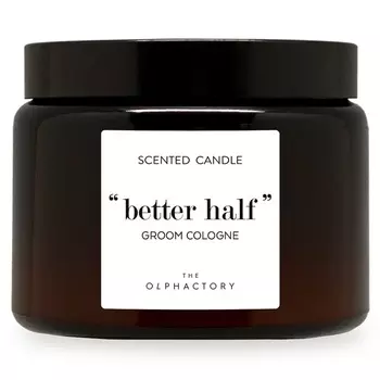 Свеча ароматическая большая Ambientair The Olphactory Groom Cologne