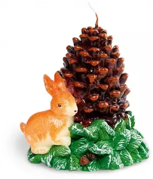 Свеча декоративная "Шишка"