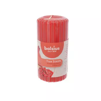 Свеча-столбик ароматическая 5,8 х 12 см Bolsius Гранат