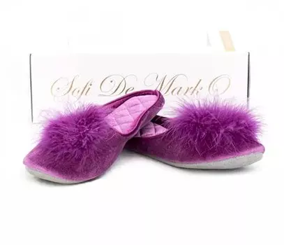 Тапочки №11 (фуксия) М Женские