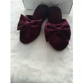 Тапочки №13 (бордо) L Женские