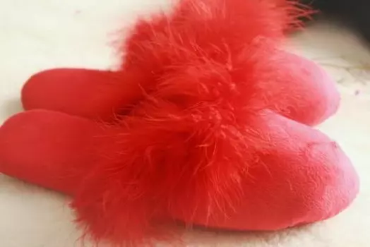 Тапочки №1 (бордо) M Женские