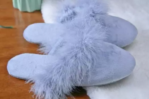 Тапочки №1 (серые) L Женские