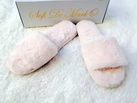 Тапочки №4 (пудра) L Женские