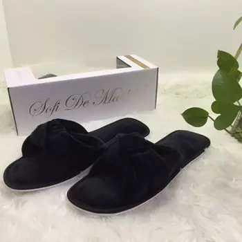 Тапочки №6 (черные) S Женские