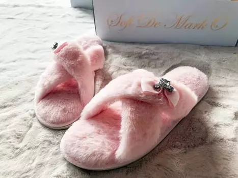 Тапочки №7 (пепел роза) S Женские