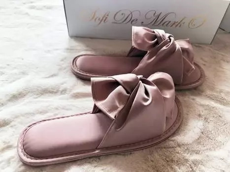 Тапочки №8 (пепел роза) M Женские