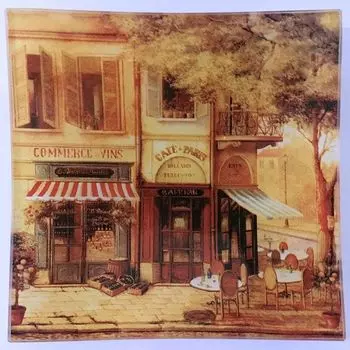 Тарелка 20 см Gift'n'Home Парижское Кафе