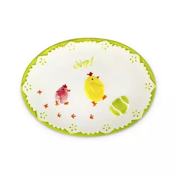 Тарелка 23 см Excellent Houseware Цыплёнок