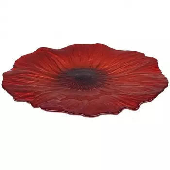 Тарелка 28 см Маки