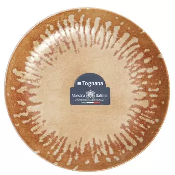 Тарелка десертная 20 см Tognana Coupe Goblin Beige