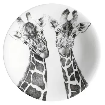 Тарелка десертная 22 см Taitu Wild Spirit Giraffe