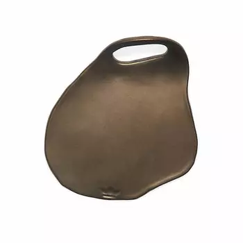 Тарелка для сервировки 28 х 23,5 см Brabantia платиновый матовый