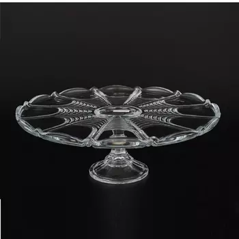 Тарелка для торта на ножке Crystalite Bohemia "Orion"